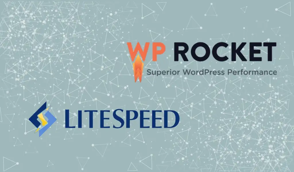 افزونه افزایش سرعت WP Rocket یا LiteSpeed Cache 