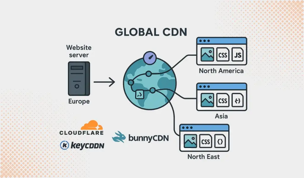 استفاده از CDN (شبکه توزیع محتوا) فایلهای سایت شما، نزدیکتر از همیشه به کاربر!