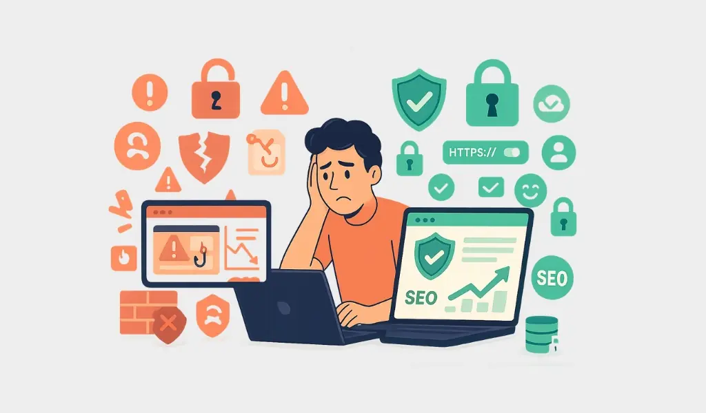 ضعف امنیت سایت