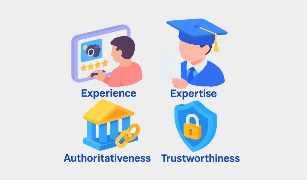 تاکید بیشتر بر E-E-A-T