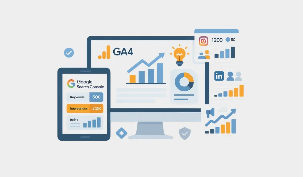 ابزارهای مهم تحلیل داده به ویژه گوگل آنالیتیکس ۴ (GA4)