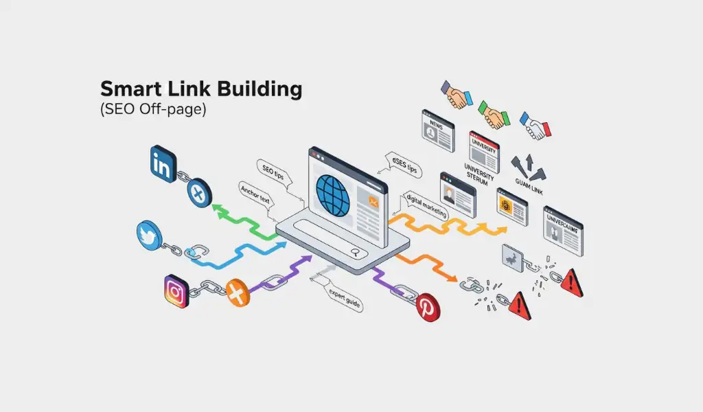 لینکسازی هوشمندانه (SEO Off-page)