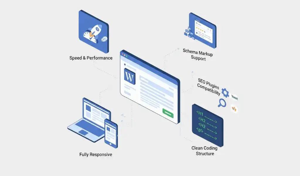 ویژگی‌های کلیدی یک قالب وردپرس سئو فرندلی (SEO-Friendly)